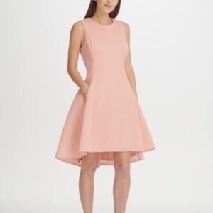 DKNY Fit and Flare Dress with pockets